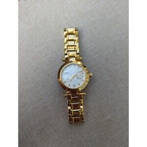 Guess collection I25011L1 Gold Stainless-Steel Swiss Quartz Watch Women